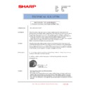 Sharp AR-C260 (serv.man58) Service Manual / Technical Bulletin