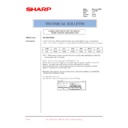 Sharp AR-C260 (serv.man63) Service Manual / Technical Bulletin