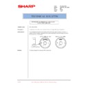 Sharp AR-C260 (serv.man65) Service Manual / Technical Bulletin