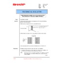 Sharp AR-C260 (serv.man70) Service Manual / Technical Bulletin
