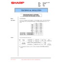 Sharp AR-C260 (serv.man71) Service Manual / Technical Bulletin
