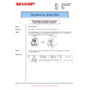 Sharp AR-C260 (serv.man73) Service Manual / Technical Bulletin