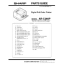 Sharp AR-C260P (serv.man16) Service Manual / Parts Guide