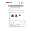 Sharp AR-C262M (serv.man36) Service Manual / Technical Bulletin