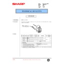 Sharp AR-D14 (serv.man22) Service Manual / Technical Bulletin