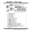 Sharp AR-D14 (serv.man9) Service Manual / Parts Guide