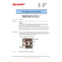 Sharp AR-F15 (serv.man10) Service Manual / Technical Bulletin