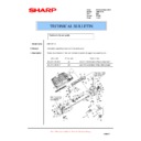 Sharp AR-F15 (serv.man11) Service Manual / Technical Bulletin