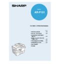 Sharp AR-F151 (serv.man16) User Manual / Operation Manual