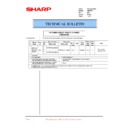 Sharp AR-F201 (serv.man22) Service Manual / Technical Bulletin