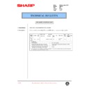 Sharp AR-F201 (serv.man36) Service Manual / Technical Bulletin
