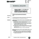 Sharp AR-FN2 (serv.man20) Service Manual / Technical Bulletin