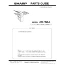 Sharp AR-FN5A (serv.man2) Service Manual / Parts Guide