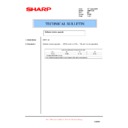 Sharp AR-FR12U (serv.man7) Service Manual / Technical Bulletin