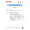 Sharp AR-FX2 (serv.man20) Service Manual / Technical Bulletin