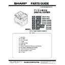 Sharp AR-M160 (serv.man17) Service Manual / Parts Guide