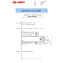 Sharp AR-M160 (serv.man34) Service Manual / Technical Bulletin
