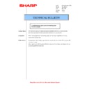 Sharp AR-M160 (serv.man45) Service Manual / Technical Bulletin