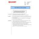 Sharp AR-M160 (serv.man46) Service Manual / Technical Bulletin