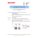 Sharp AR-M160 (serv.man55) Service Manual / Technical Bulletin