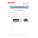 Sharp AR-M160 (serv.man75) Service Manual / Technical Bulletin