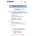 Sharp AR-M165-207 (serv.man52) Service Manual / Technical Bulletin
