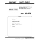 Sharp AR-M201 (serv.man8) Service Manual / Parts Guide