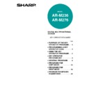 Sharp AR-M236 (serv.man11) User Manual / Operation Manual