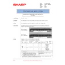 Sharp AR-M236 (serv.man82) Service Manual / Technical Bulletin