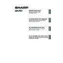 Sharp AR-M256 (serv.man15) User Manual / Operation Manual