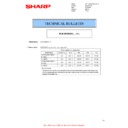 Sharp AR-M256 (serv.man48) Service Manual / Technical Bulletin