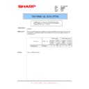 Sharp AR-M256 (serv.man67) Service Manual / Technical Bulletin