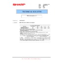 Sharp AR-M256 (serv.man86) Service Manual / Technical Bulletin