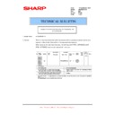 Sharp AR-M256 (serv.man88) Service Manual / Technical Bulletin