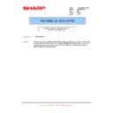 Sharp AR-M316 (serv.man87) Service Manual / Technical Bulletin