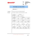 Sharp AR-M35, AR-M450 (serv.man58) Service Manual / Technical Bulletin