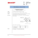 Sharp AR-M35, AR-M450 (serv.man65) Service Manual / Technical Bulletin