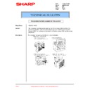 Sharp AR-M35, AR-M450 (serv.man67) Service Manual / Technical Bulletin
