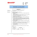 Sharp AR-M35, AR-M450 (serv.man75) Service Manual / Technical Bulletin