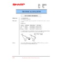 Sharp AR-M35, AR-M450 (serv.man80) Service Manual / Technical Bulletin