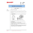 Sharp AR-M35, AR-M450 (serv.man81) Service Manual / Technical Bulletin