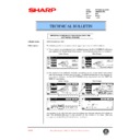 Sharp AR-M35, AR-M450 (serv.man92) Service Manual / Technical Bulletin