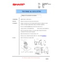 Sharp AR-M351U, AR-M451U (serv.man53) Service Manual / Technical Bulletin