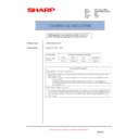 Sharp AR-M550 (serv.man100) Service Manual / Technical Bulletin