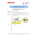 Sharp AR-M550 (serv.man105) Service Manual / Technical Bulletin