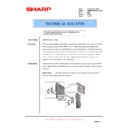 Sharp AR-M550 (serv.man107) Service Manual / Technical Bulletin
