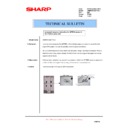 Sharp AR-M550 (serv.man113) Service Manual / Technical Bulletin
