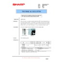 Sharp AR-M550 (serv.man123) Service Manual / Technical Bulletin