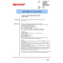 Sharp AR-M550 (serv.man125) Service Manual / Technical Bulletin