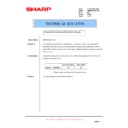 Sharp AR-M550 (serv.man127) Service Manual / Technical Bulletin